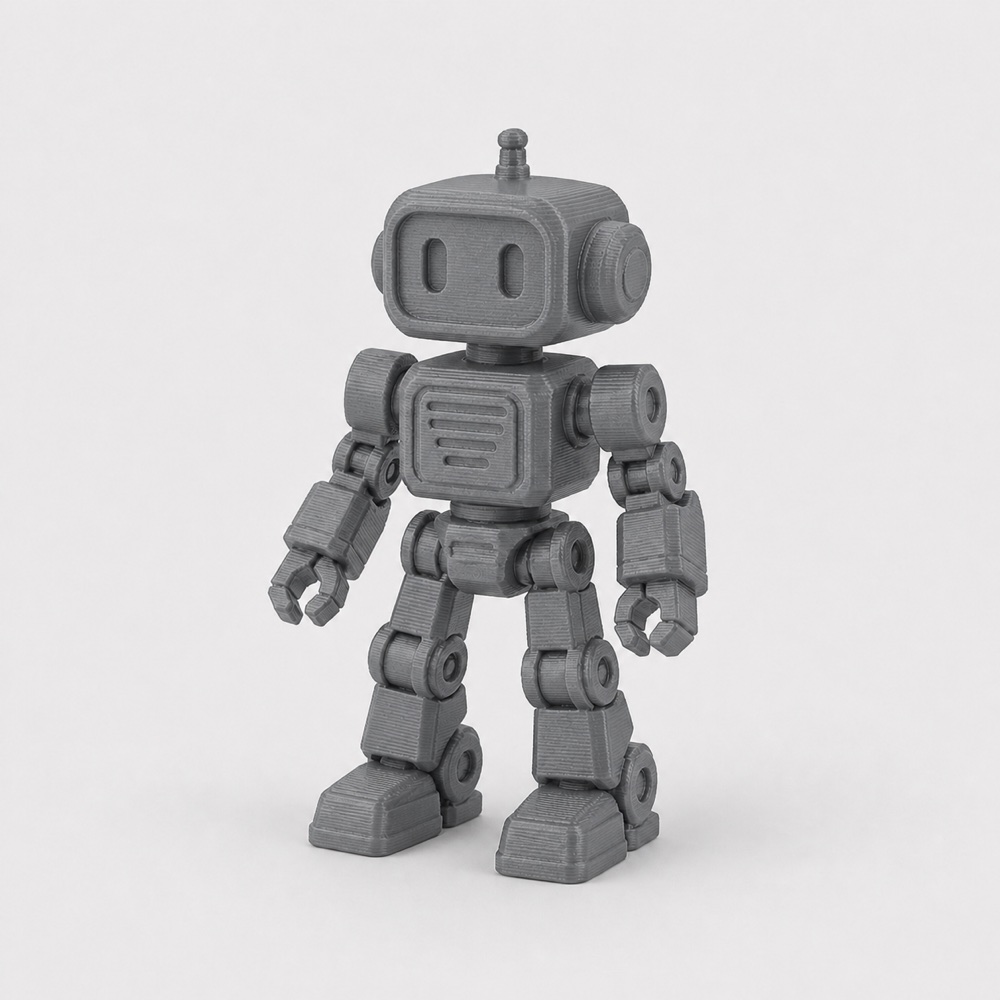 SUNLU Grey PLA+ Filament — 1.75 mm, 1 kg