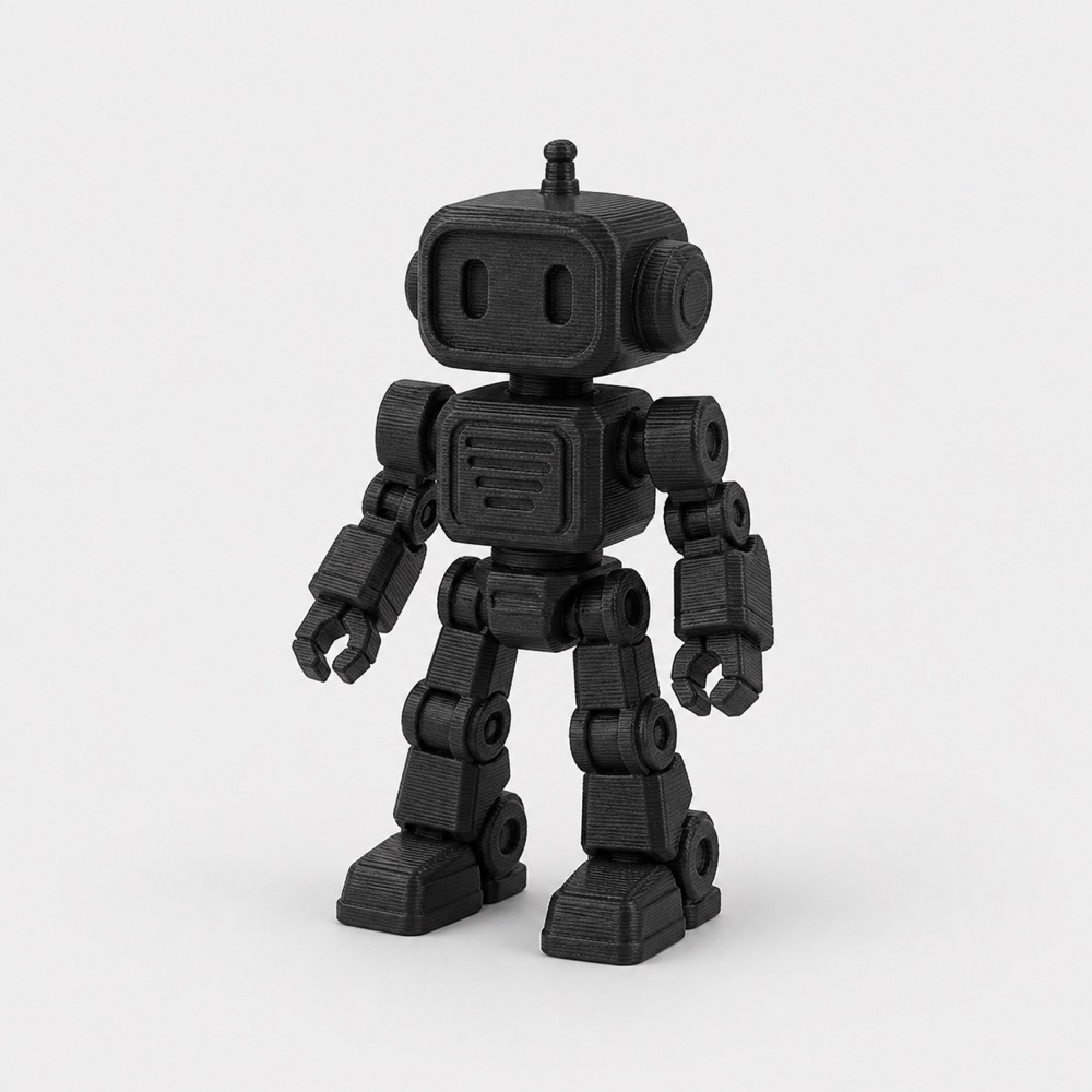 SUNLU Black PLA+ Filament — 1.75 mm, 1 kg